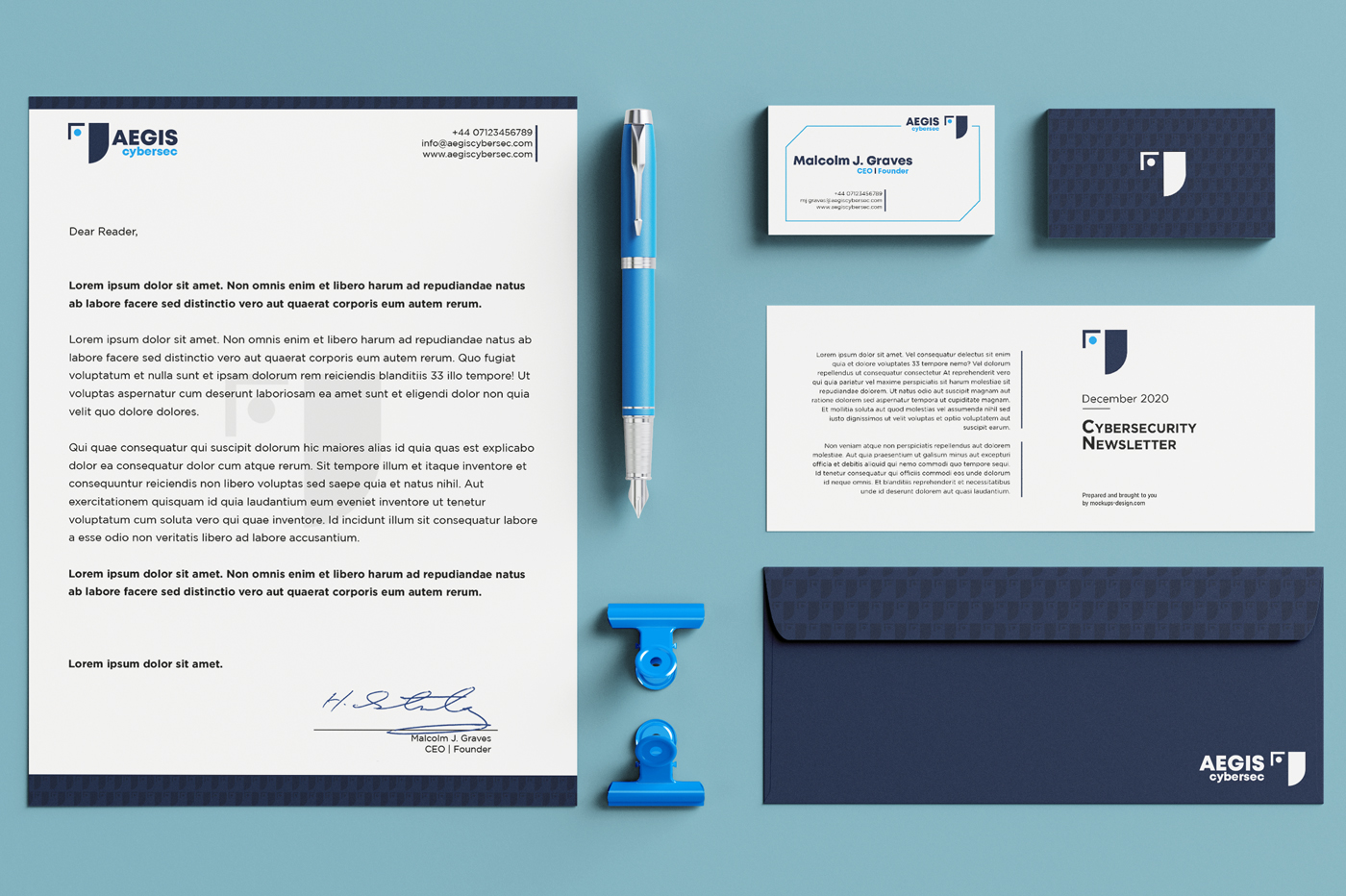 AEGIS Cybersec Stationary